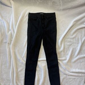Express Dark Wash Ankle Legging Jeans